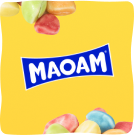 Bonbon Maoam Stripes HARIBO en vrac 1kg