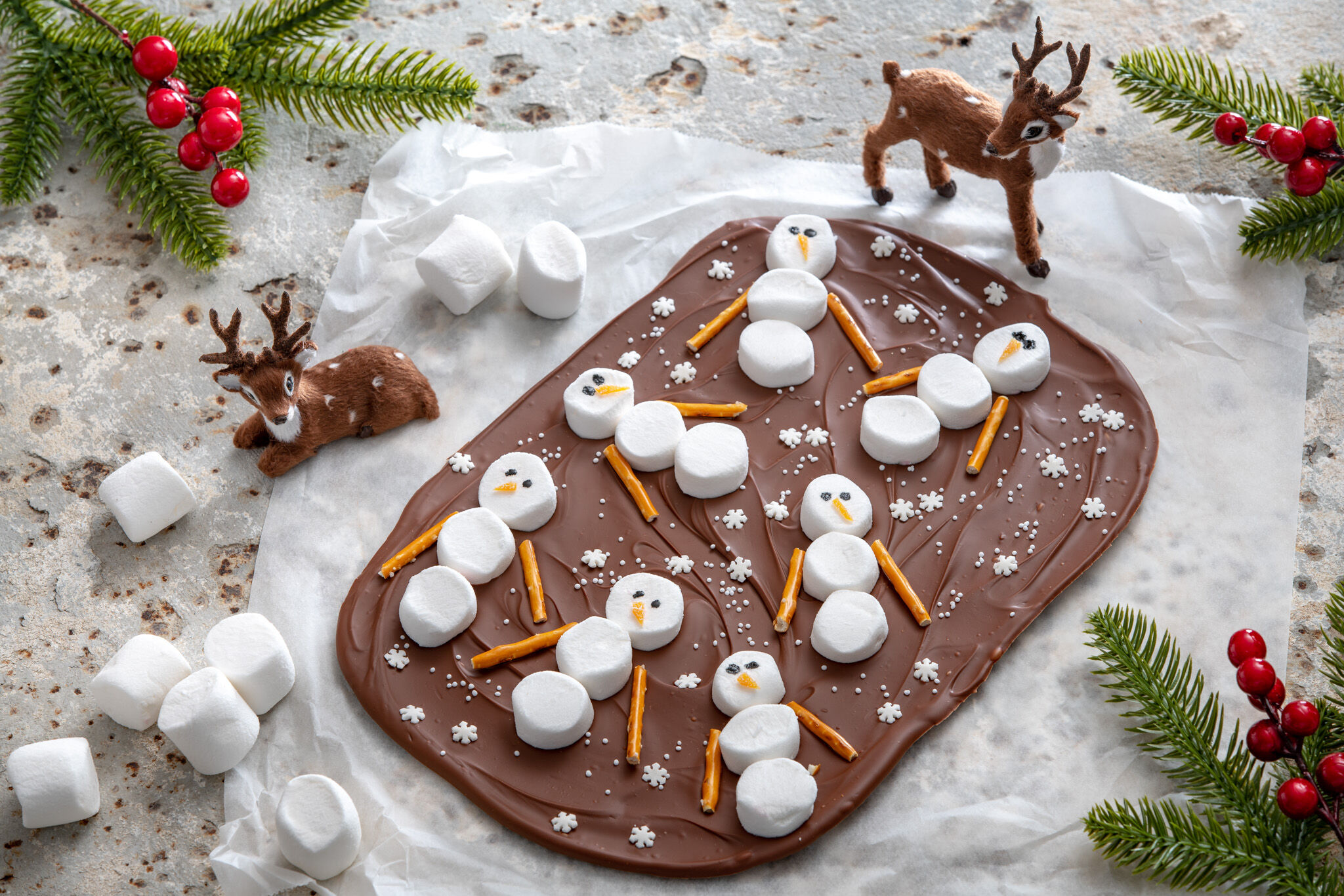 CHOCOLATS DE NOEL MAISON - RECETTES EN FLOCONS