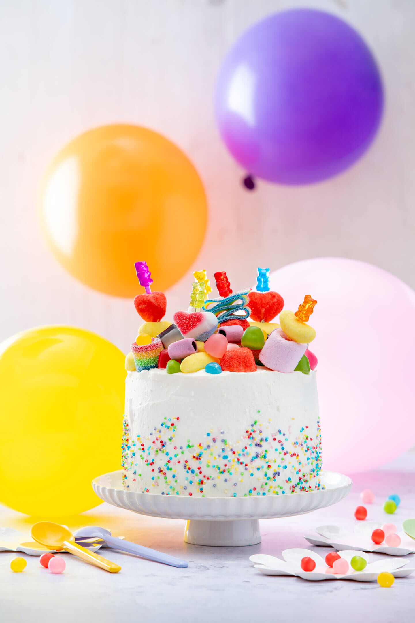 Gâteaux de bonbons pour anniversaire