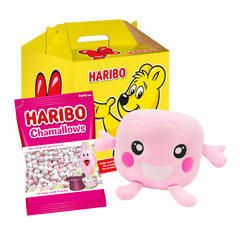 Boîte cadeau + Peluche Chamallows + Chamallows Minis