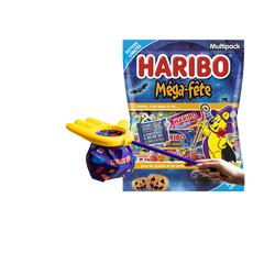 Main Goldbear Halloween+ M&eacute;ga F&ecirc;te multipack 800g
