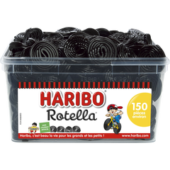HARIBO - Bonbons gommeux Escargots à la réglisse…