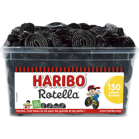Rotella Fruit Haribo Bonbon Bonbon Réglisse