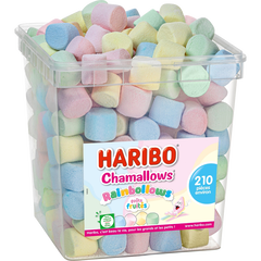 Chamallows minis rose et blanc 475g - Haribo - Geslot