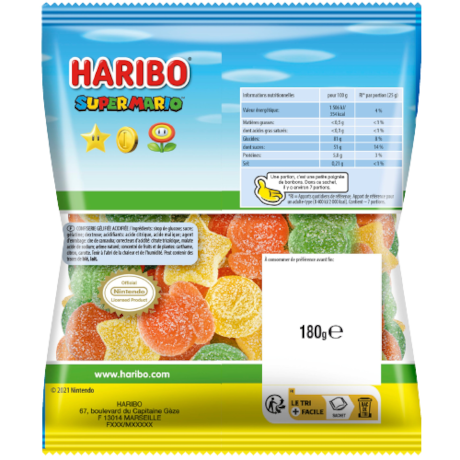 Super Mario PIK sachet 180g image number null