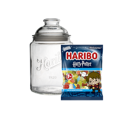 Sachet Harry Potter 1kg et sa Bonbonnière vintage 2L HARIBO