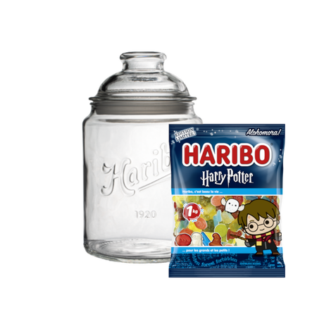 Sachet Harry Potter 1kg et sa Bonbonnière vintage 2L HARIBO image number null
