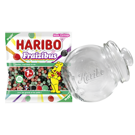 Bonbonni&egrave;re pench&eacute;e 1.2L + Fraizibus Sachet vrac 1kg image number null