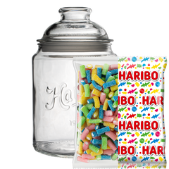 Bonbonni&egrave;re Vintage 1920 2L + Rainbow Pik Sachet Vrac 1kg