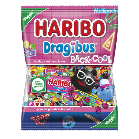 Multipack Dragibus Back To Cool 800g image number null