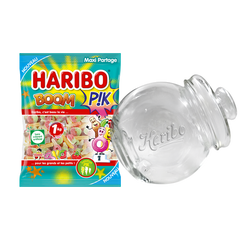 Bonbonni&egrave;re pench&eacute;e 1.2L + Boom P!k Sachet vrac 1kg