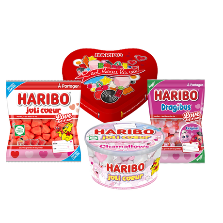 Coffret F&ecirc;te des m&egrave;res Dragibus, Tagada, Chamallows et bo&icirc;te c&oelig;ur image number null