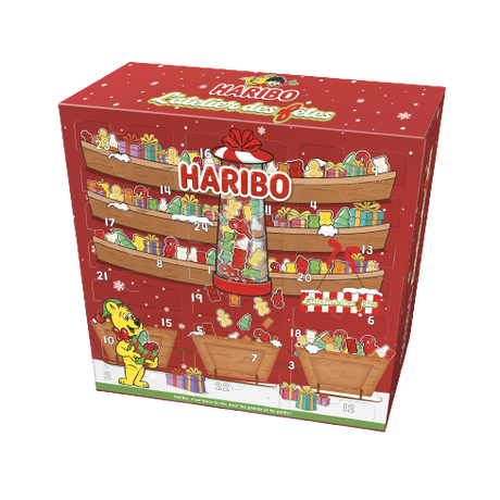 Calendrier De L Avent Haribo 2023 Calendrier De L'avent Vide À Remplir De Cadeaux | Haribo® | Haribo®