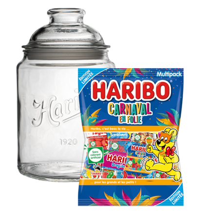 Bonbonni&egrave;re Vintage 1920 2L + Multipack Assortiment Carnaval 800g image number null