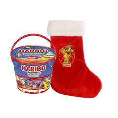 Seau Noël 690g + Chaussette de Noël