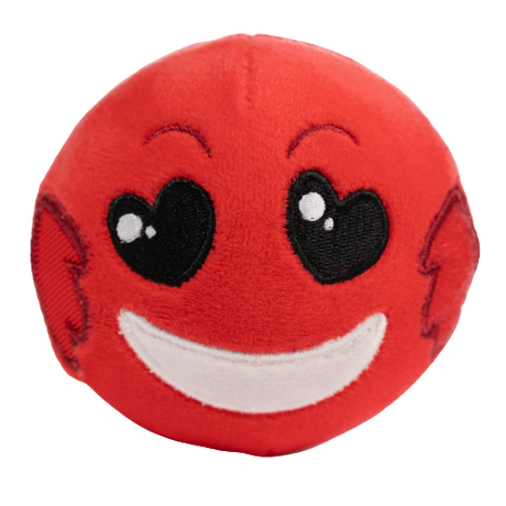 Peluche Dragibus Rouge 11cm image number null