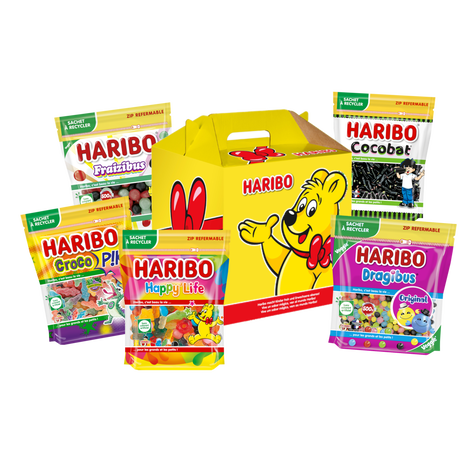 Bo&icirc;te cadeau + Sachets refermables 500g image number null