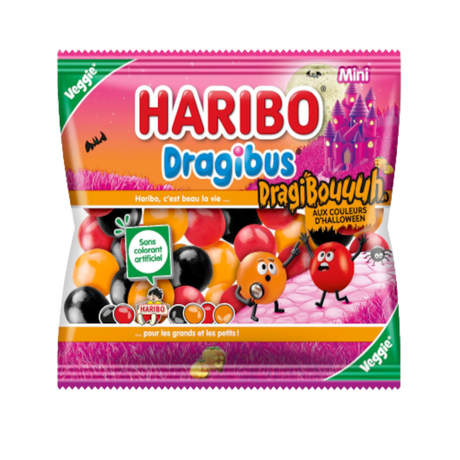 Halloween Haribo, bonbon haribo pour Halloween, croco Bouh,dragibouuuh