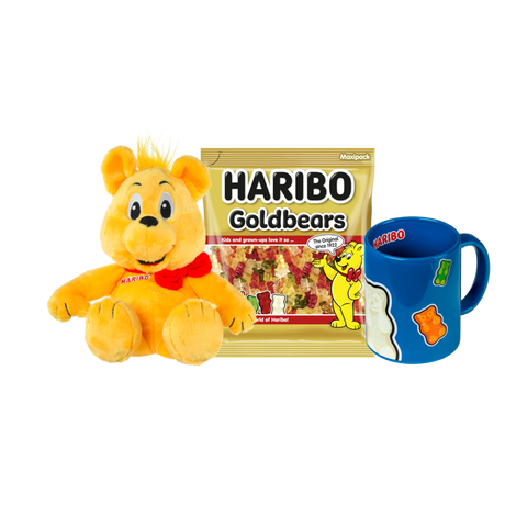 Peluche + Mug + Sachet vrac 1kg Goldbears image number null