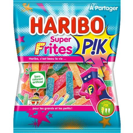 Super Frite Haribo en sachet 2kg - My Candy Factory