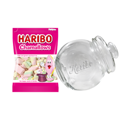 Bonbonni&egrave;re pench&eacute;e 1.2L + Chamallows Supermix 1kg