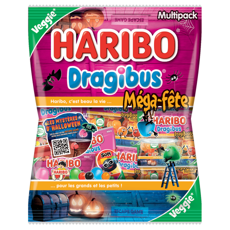 Méga Fête Dragibus Halloween multipack 800g image number null
