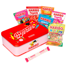 Assortiment de bonbons haribo Happy Life - parfums fruités - boîte de 700g pas  cher