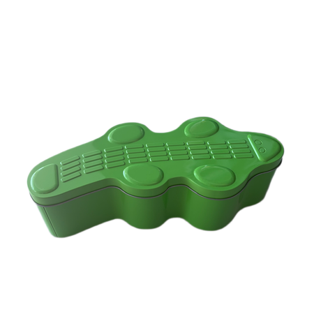 Boite m&eacute;tal Croco verte image number null