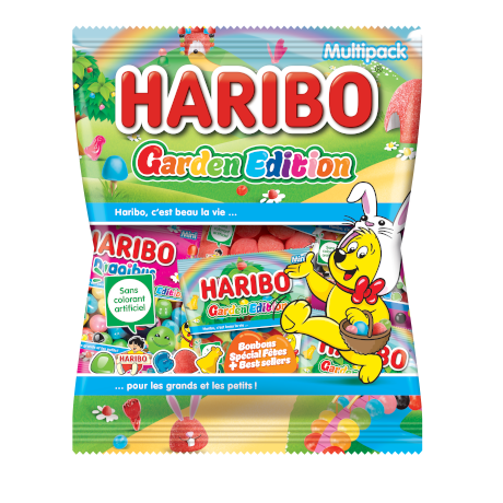 Pack mini sachets Pâques Garden edition 260g image number null
