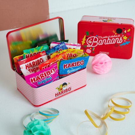 Boite m&eacute;tal r&eacute;serve &agrave; bonbons image number null