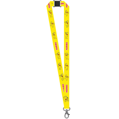 Lanyard Jaune Mascotte