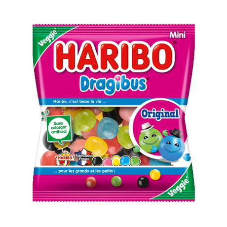 Dragibus, Dragibus Haribo, HARIBO DRAGIBUS, bonbon dragibus original