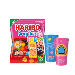 Dragibus SOFT PARTY 300g + 2 gobelets Dragibus