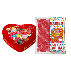 Coffret Cadeau Bonbons Bo&icirc;te C&oelig;ur + Croco 1kg