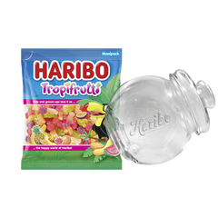Bonbonni&egrave;re pench&eacute;e 1.2L + Tropi Frutti Sachet vrac 1kg