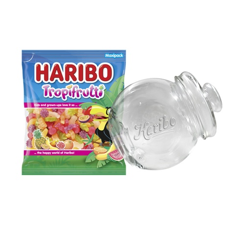 Bonbonni&egrave;re pench&eacute;e 1.2L + Tropi Frutti Sachet vrac 1kg image number null