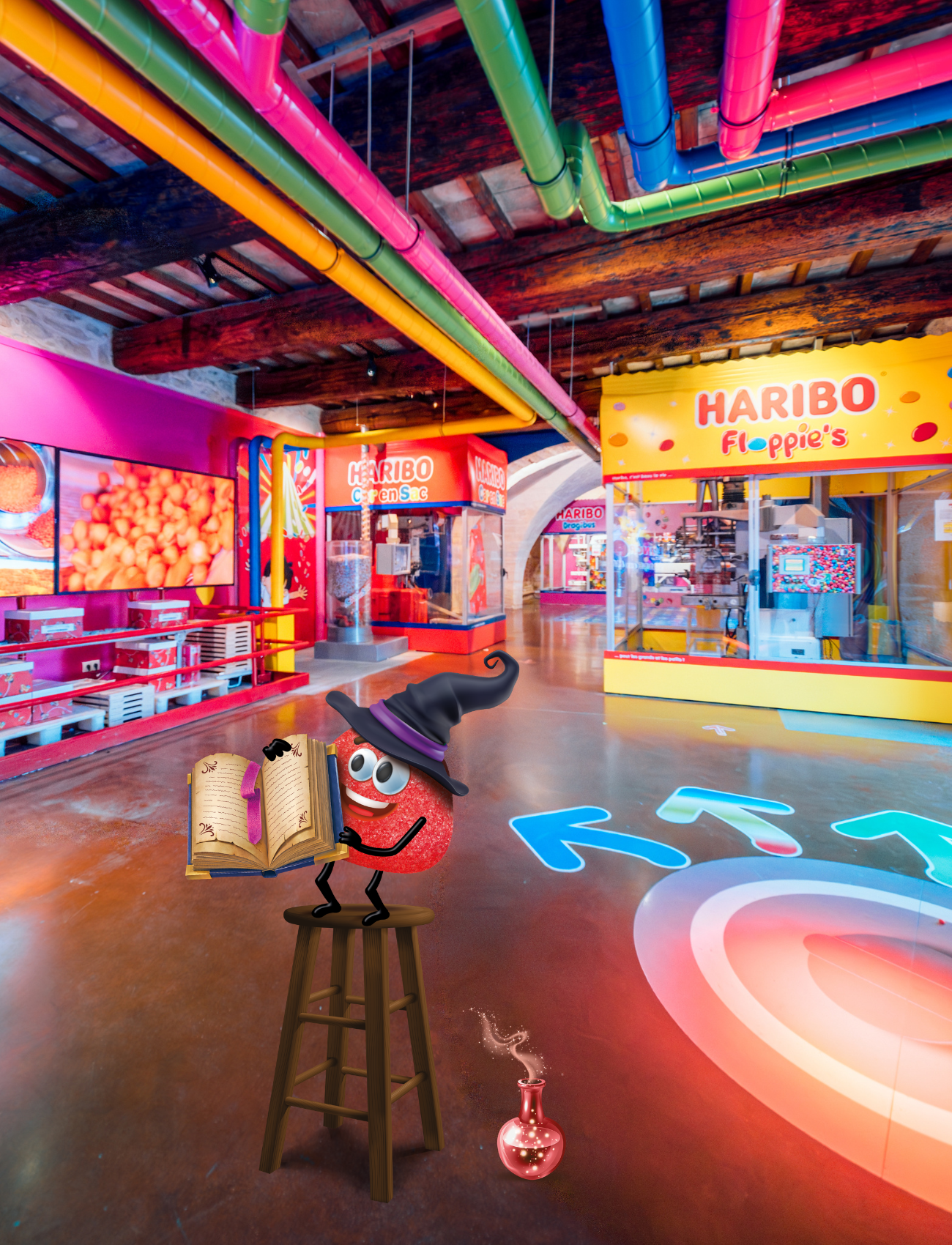 Halloween au Mus&eacute;e du Bonbon HARIBO : &ecirc;tes-vous pr&ecirc;t pour contrer le sortil&egrave;ge des 30 ans ?